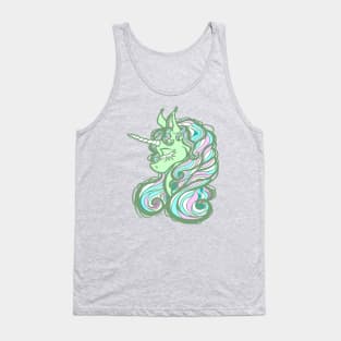 Mint Unicorn Tank Top